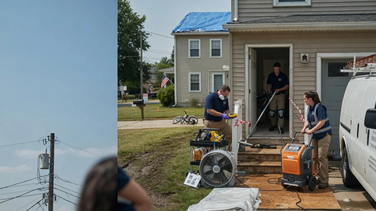 Water Damage Repair in Lansing, IL near me
